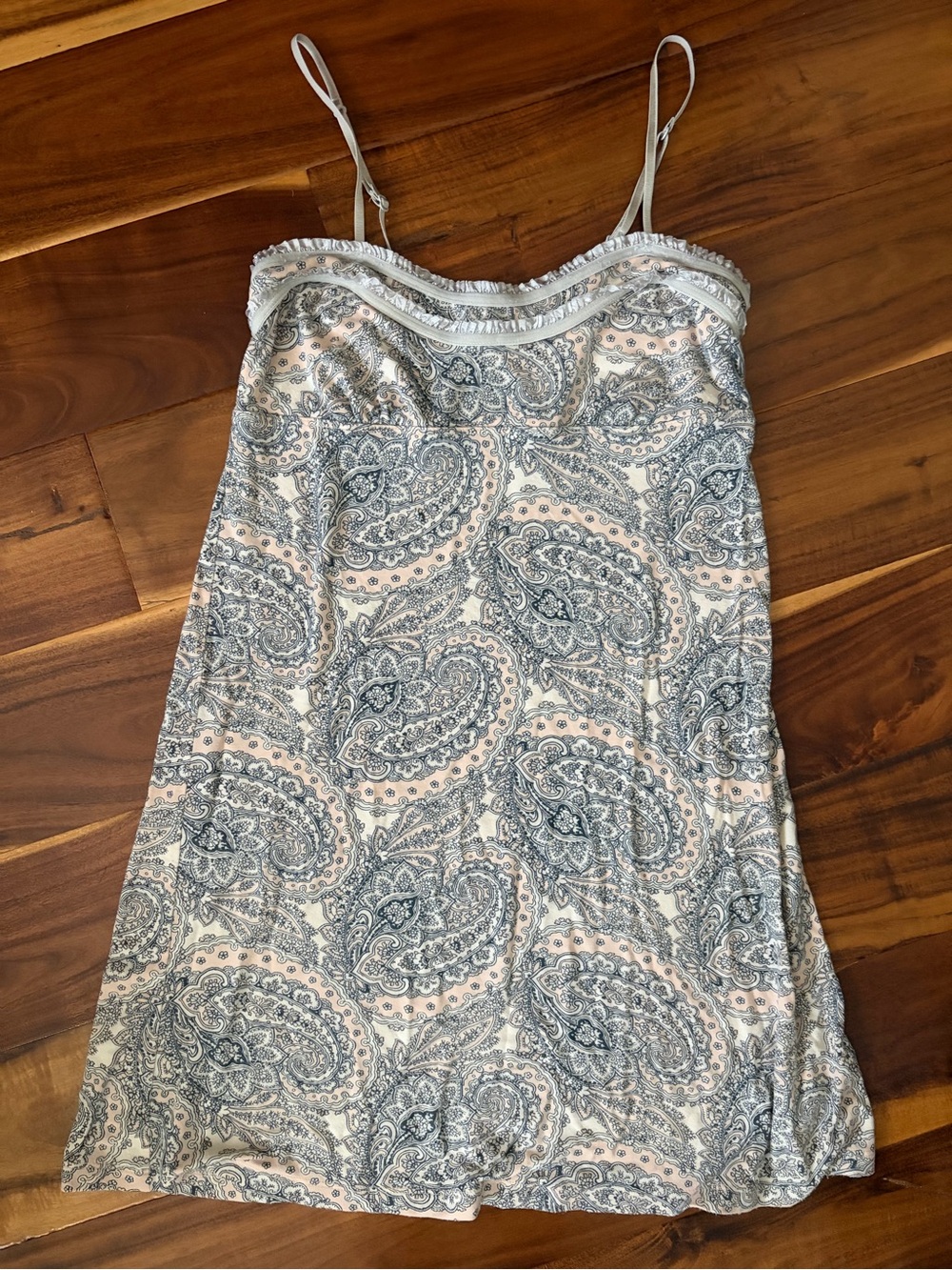 Gap Body women’s Paisley Slip Dress pajamas size XS
